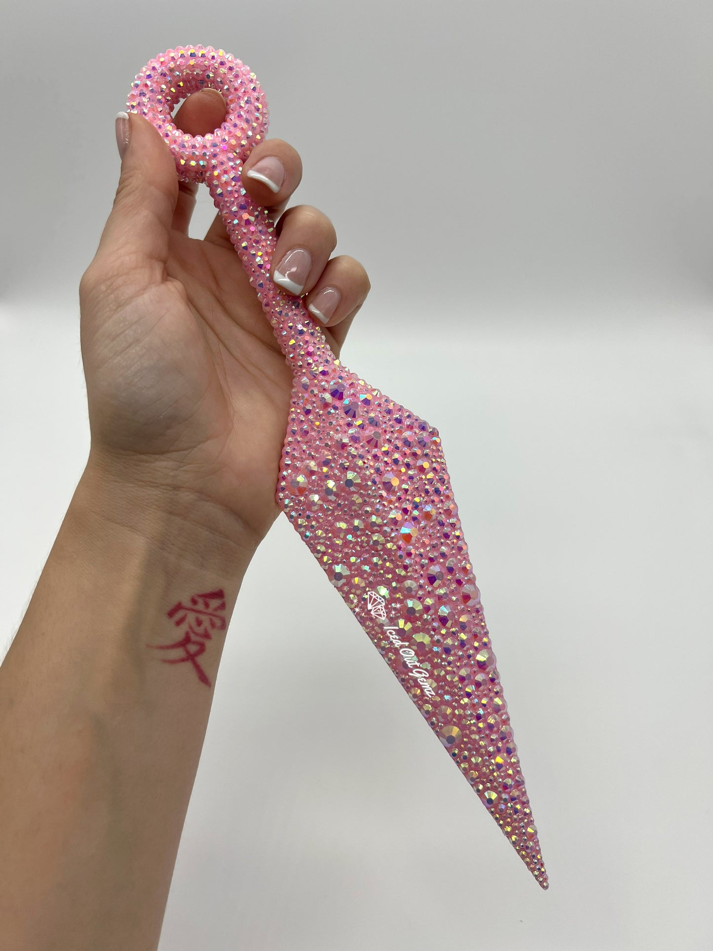 10 Inch Rhinestone Kunai