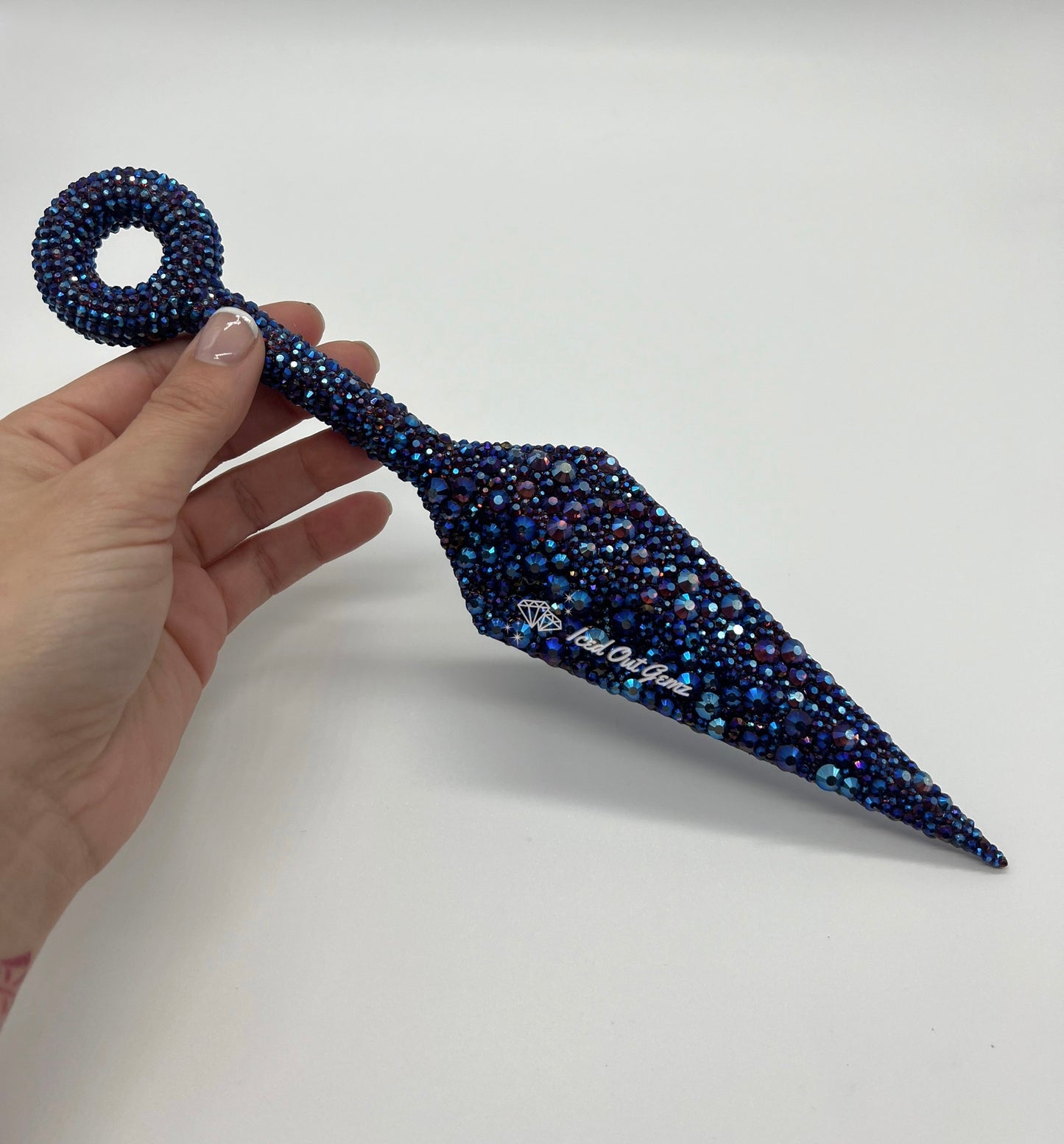10 Inch Rhinestone Kunai