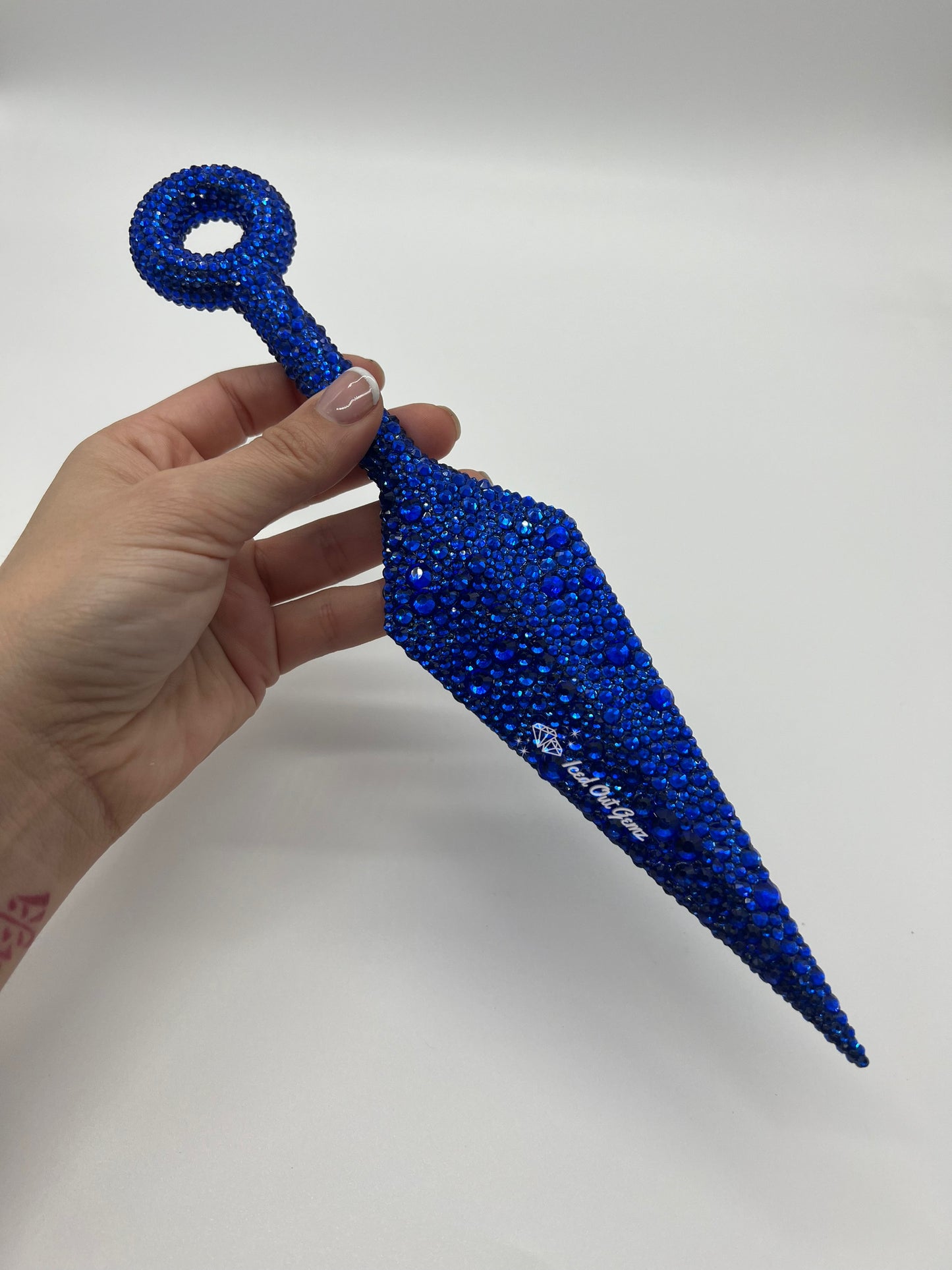 10 Inch Rhinestone Kunai
