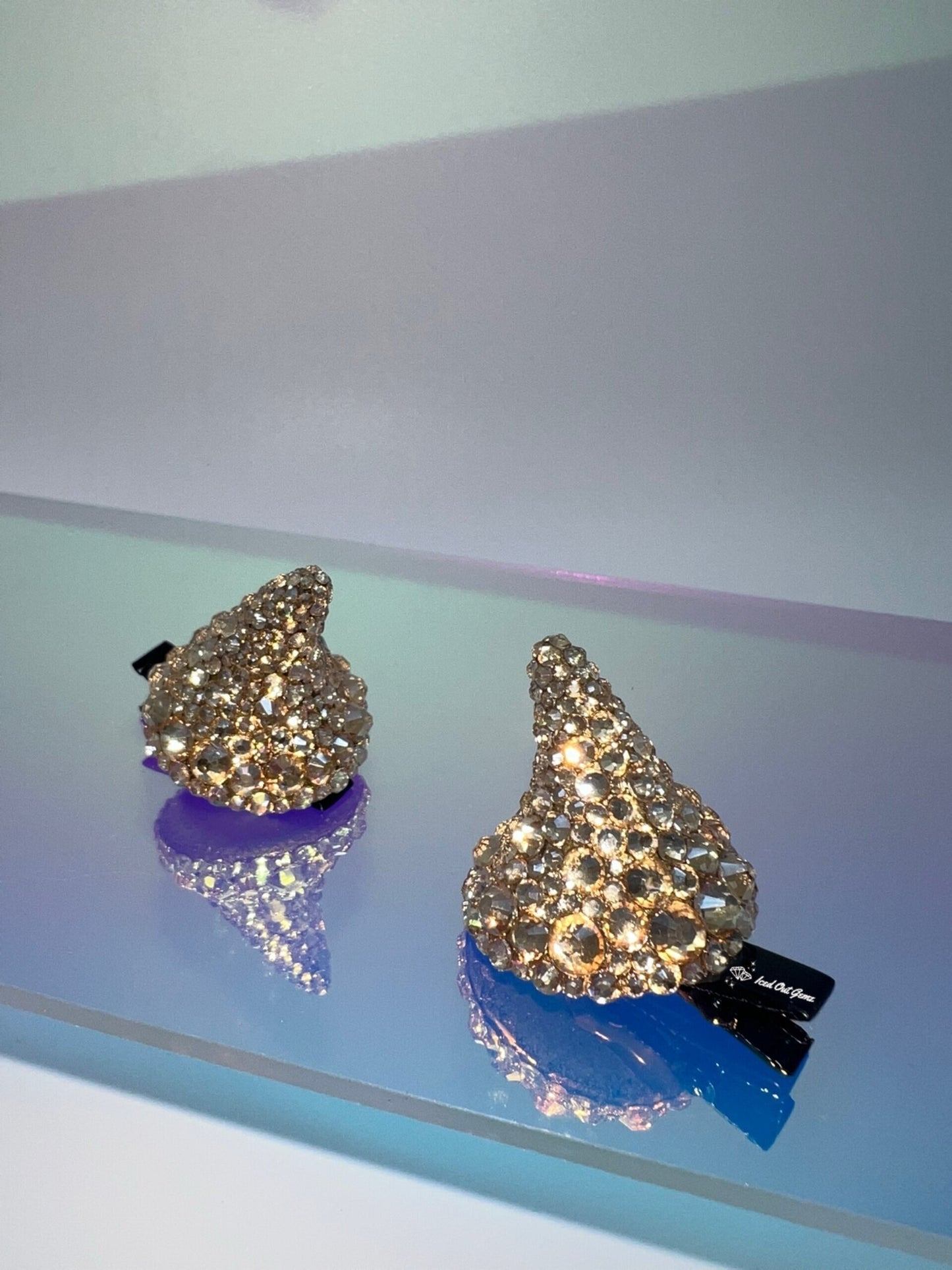 Mini Oni Rhinestone Horns