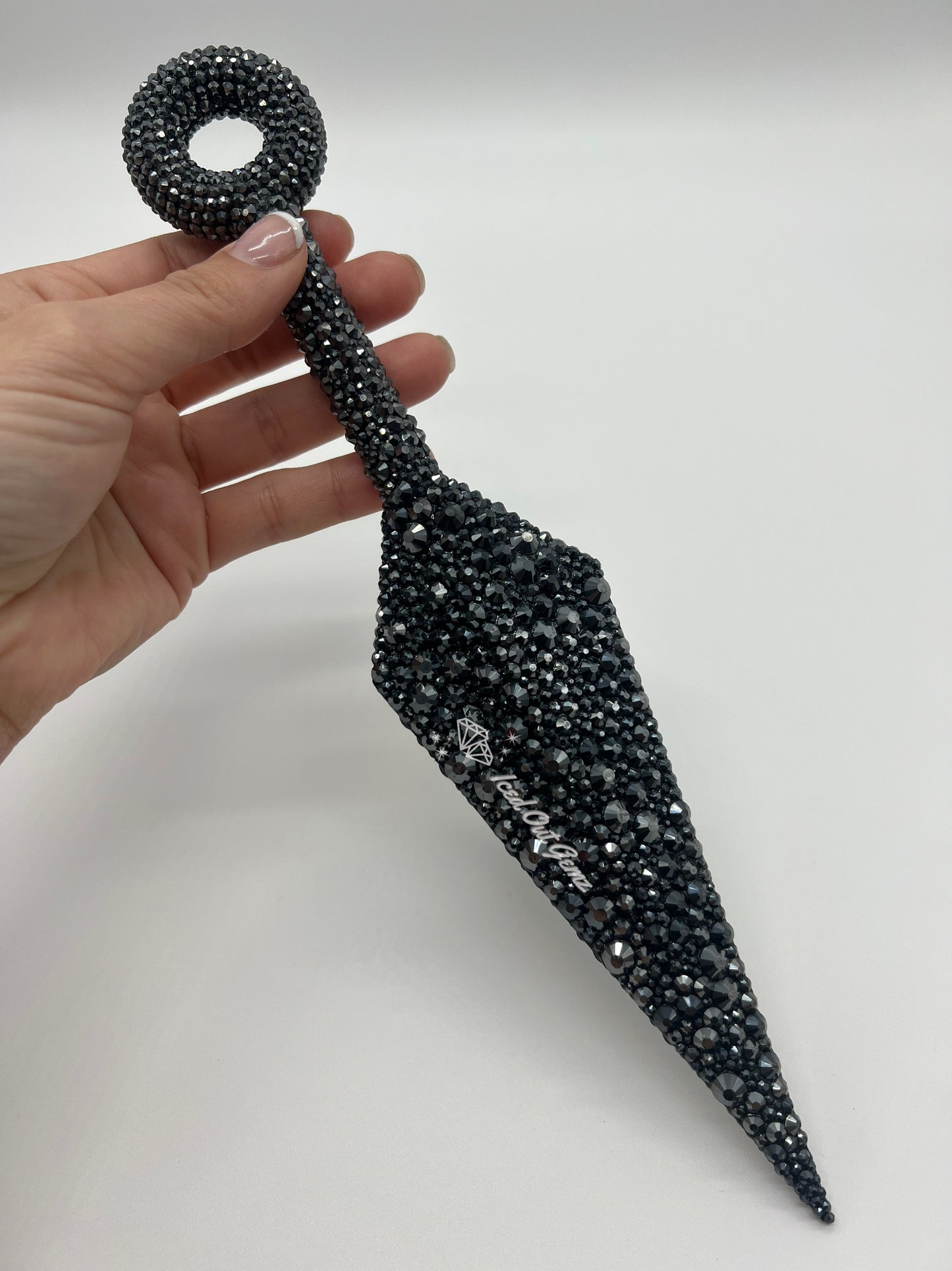 10 Inch Rhinestone Kunai