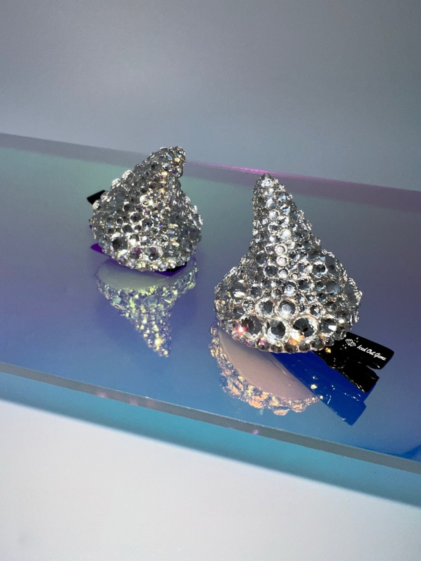 Mini Oni Rhinestone Horns