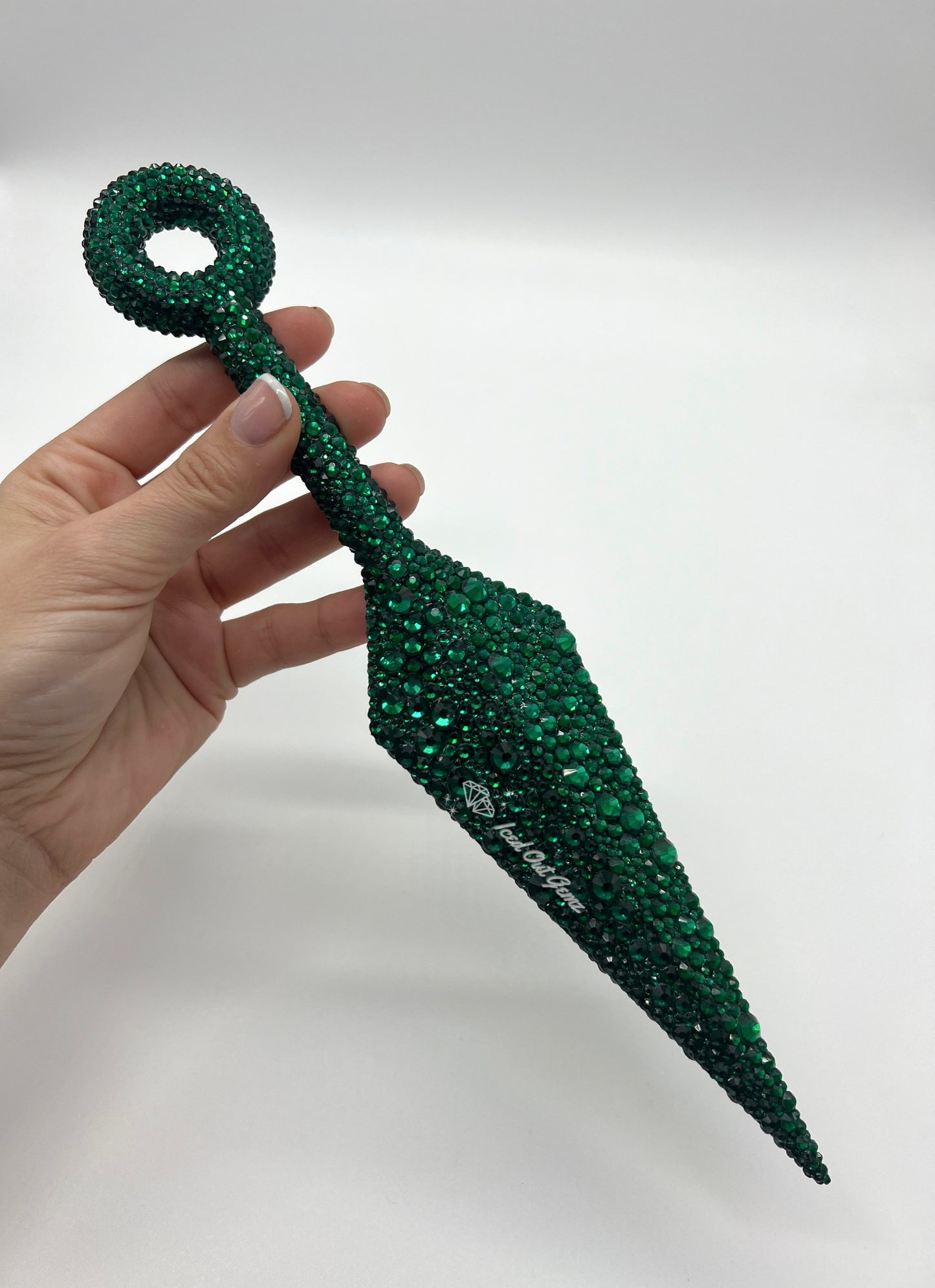 10 Inch Rhinestone Kunai