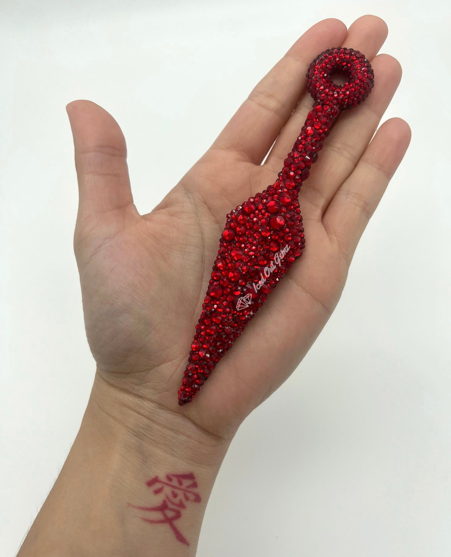 Rhinestone Kunai 5 Inches