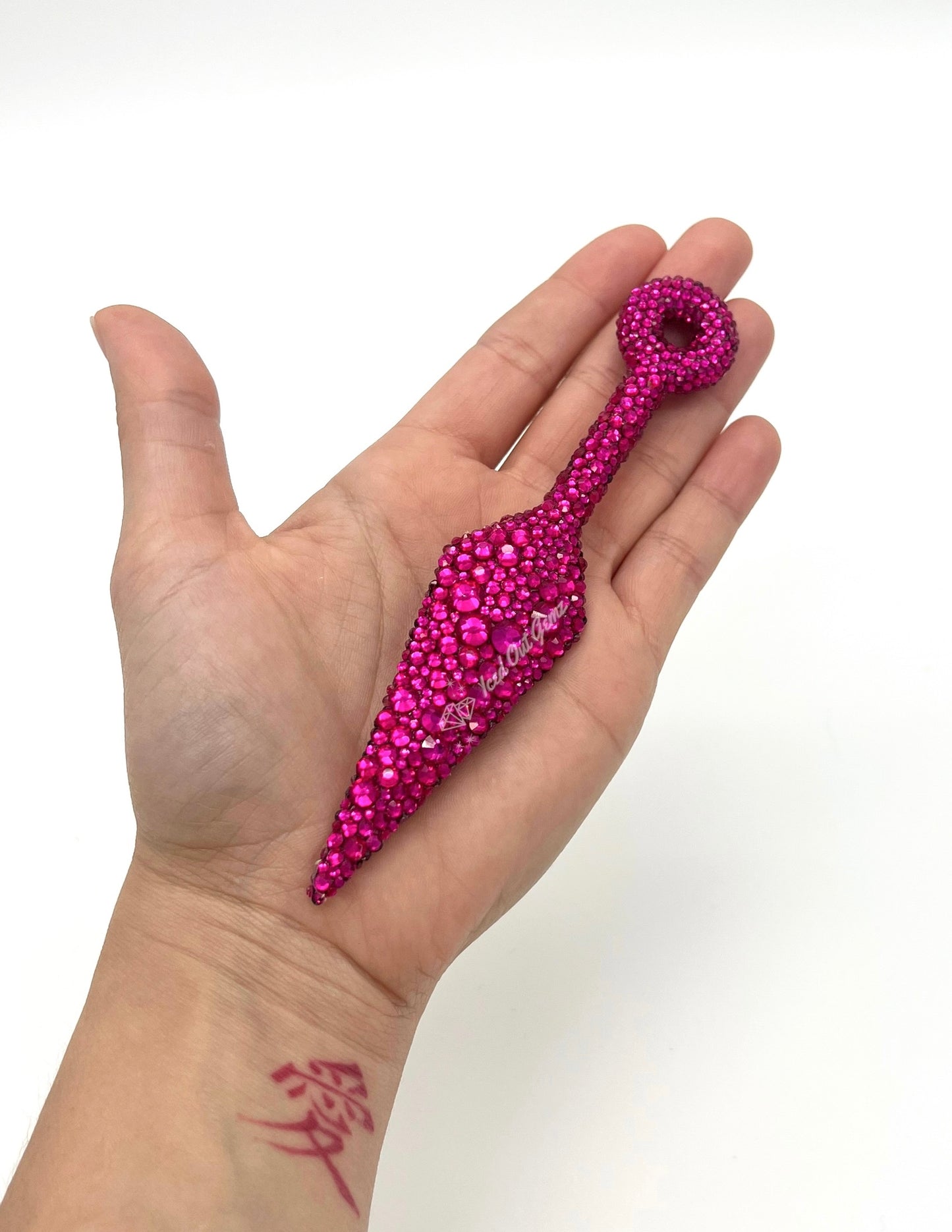 Rhinestone Kunai 5 Inches