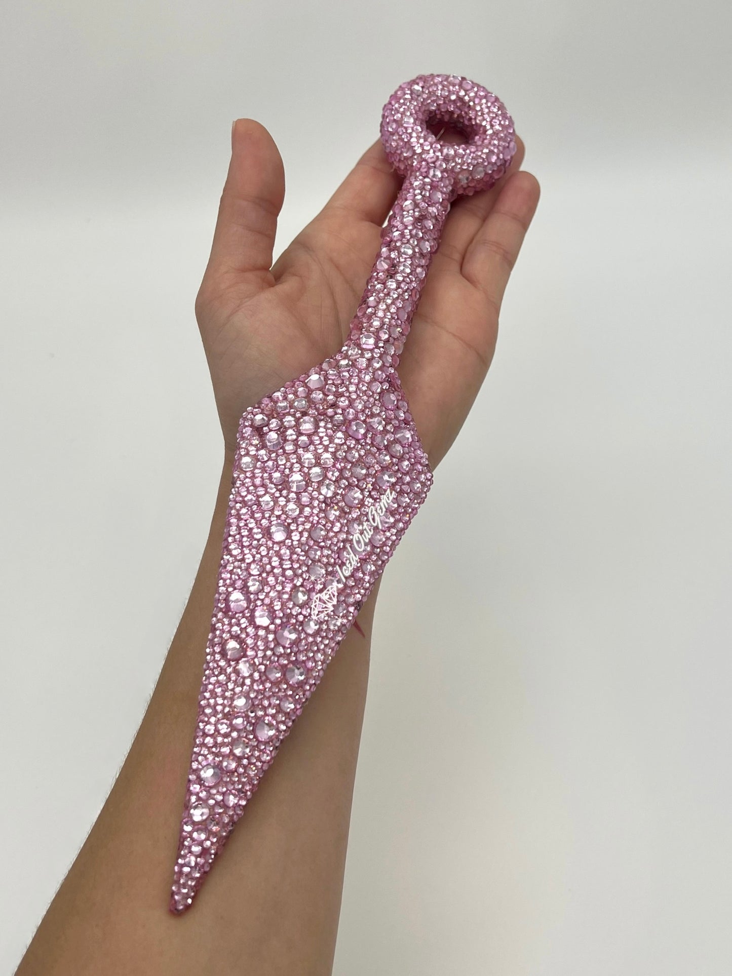10 Inch Rhinestone Kunai