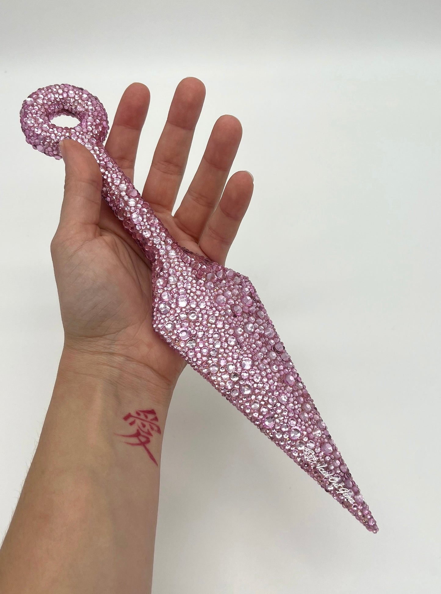 10 Inch Rhinestone Kunai