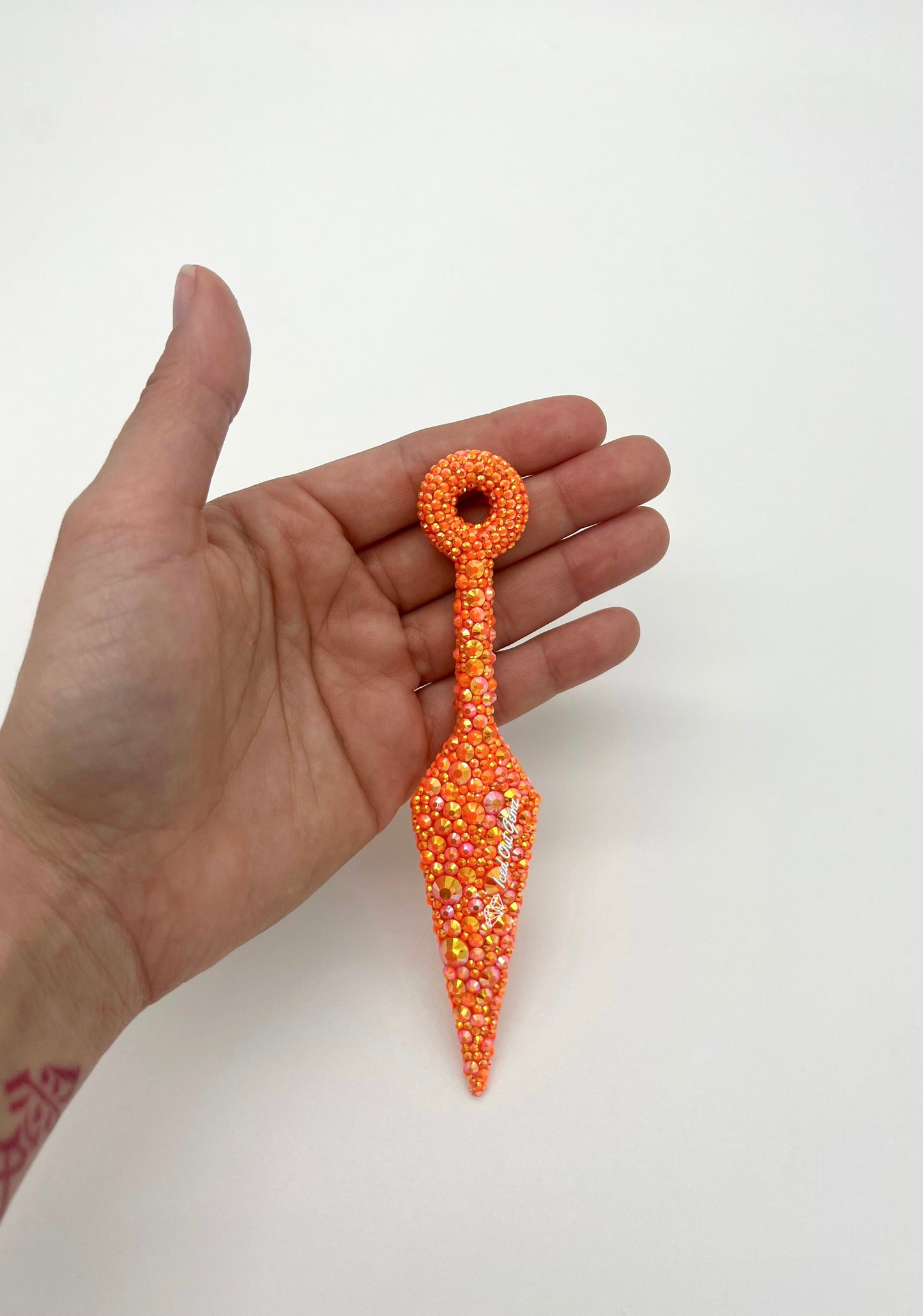 Rhinestone Kunai 5 Inches