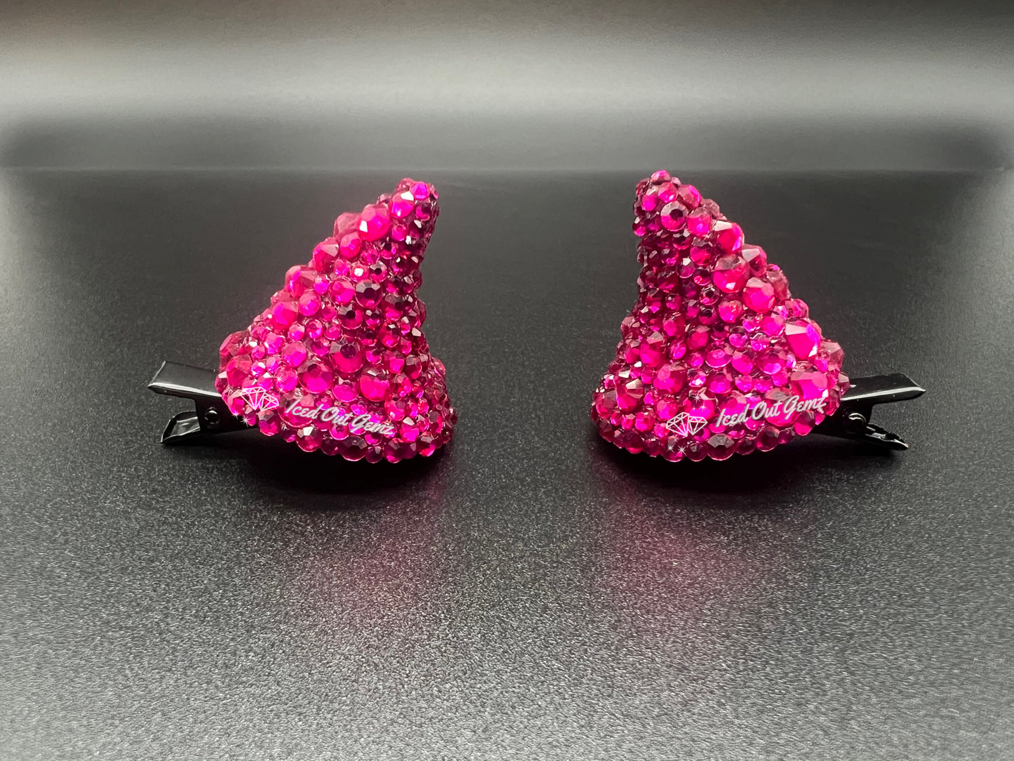 Mini Oni Rhinestone Horns