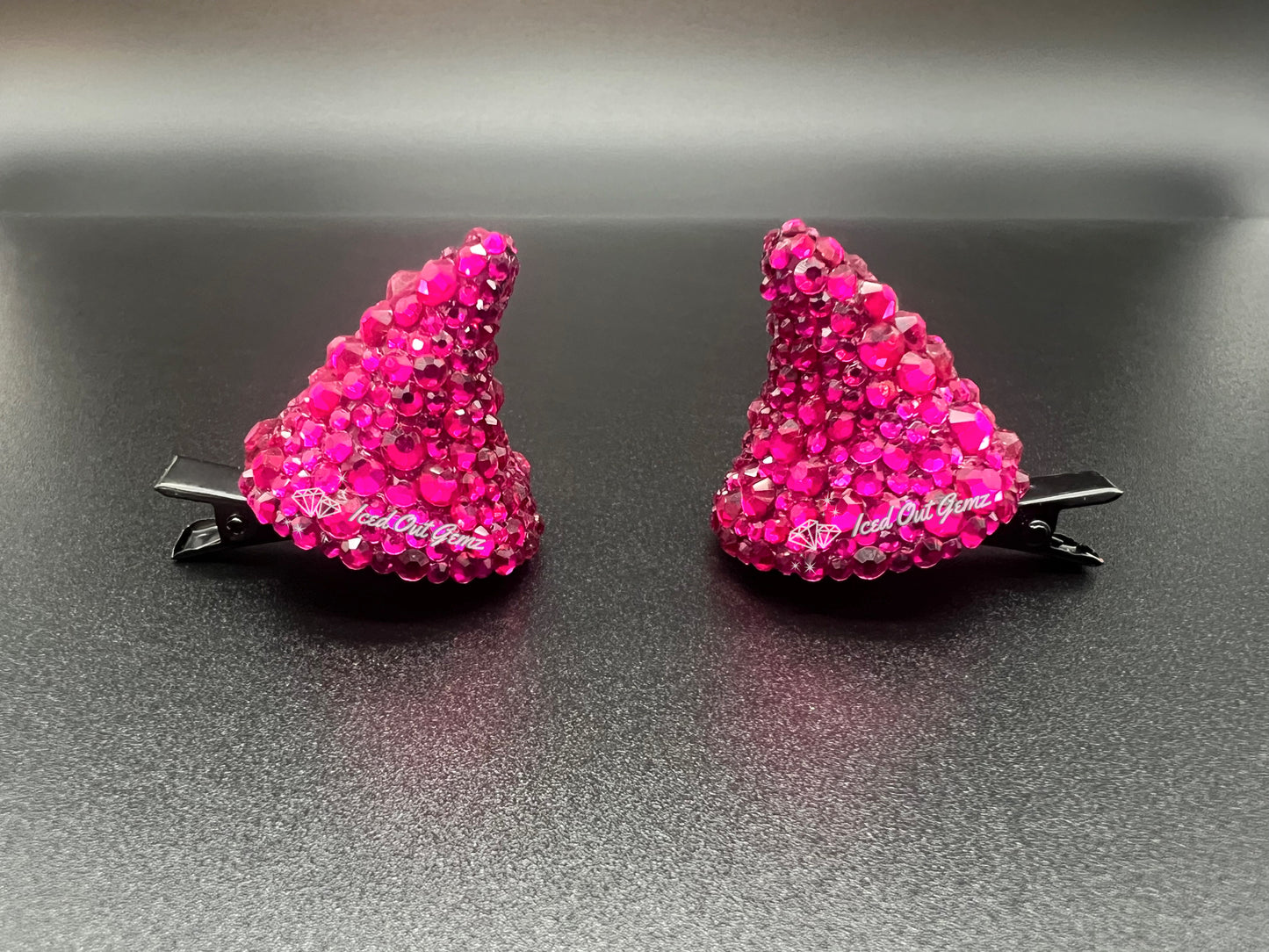 Mini Oni Rhinestone Horns