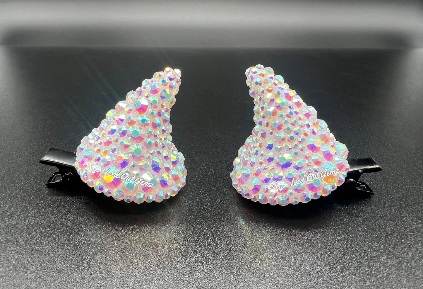 Mini Oni Rhinestone Horns