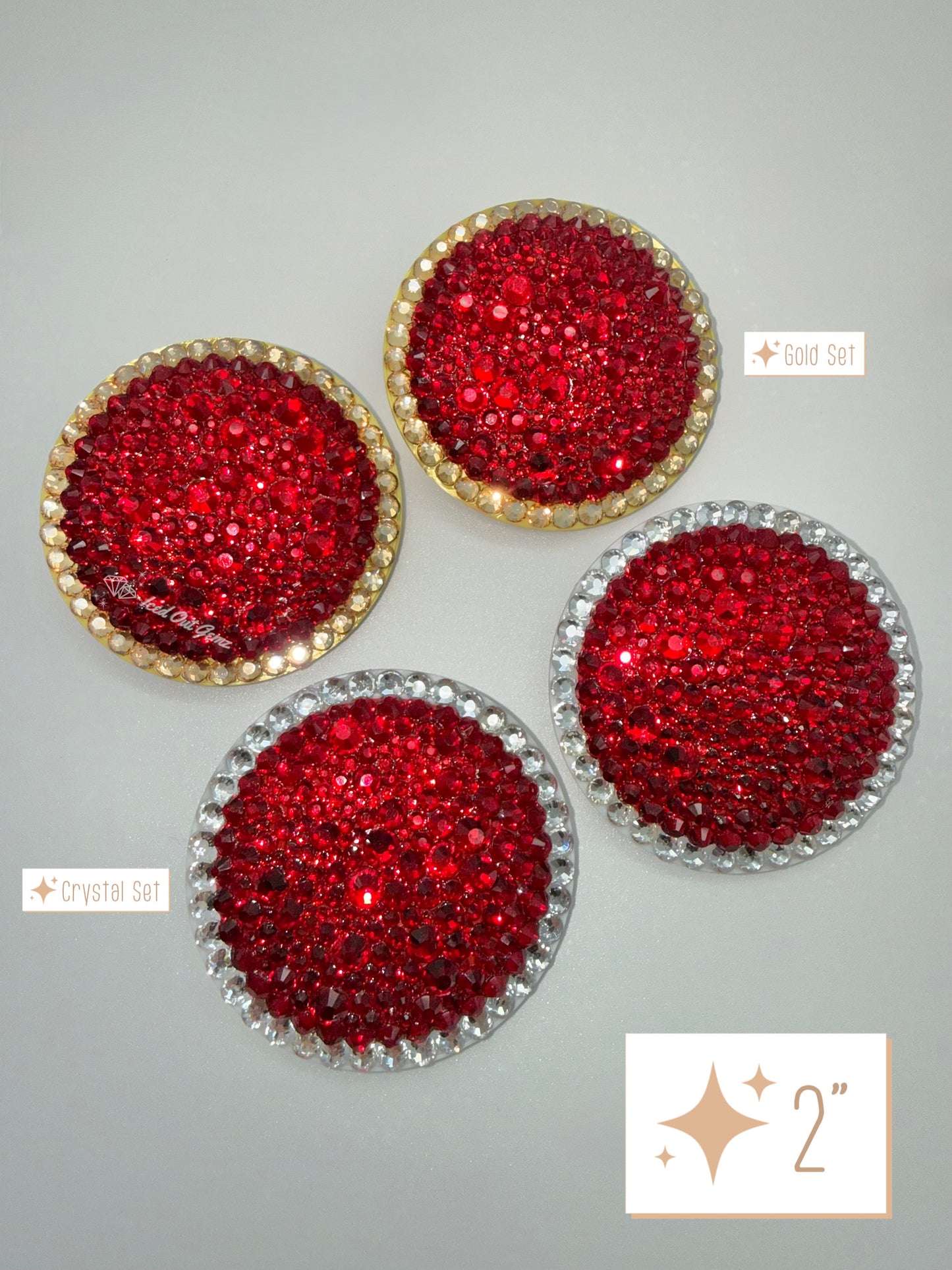 Celestial Moon Hair Clips