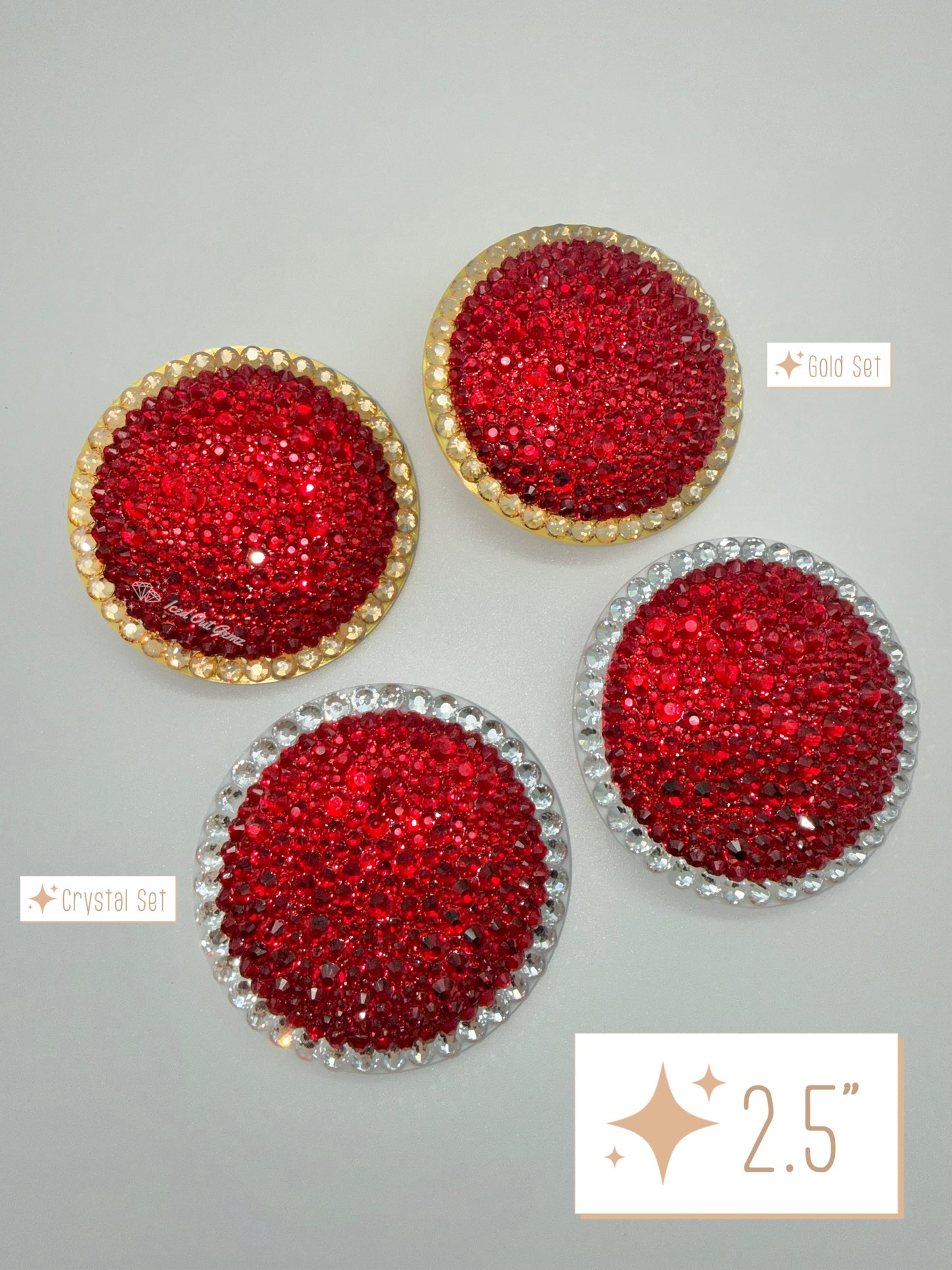 Celestial Moon Hair Clips