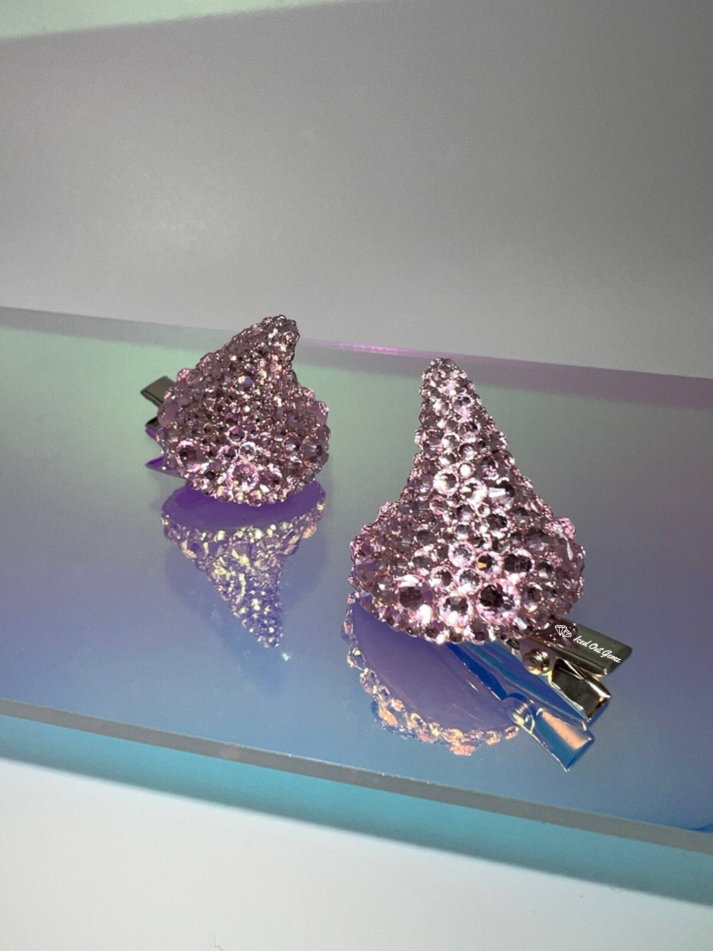 Mini Oni Rhinestone Horns